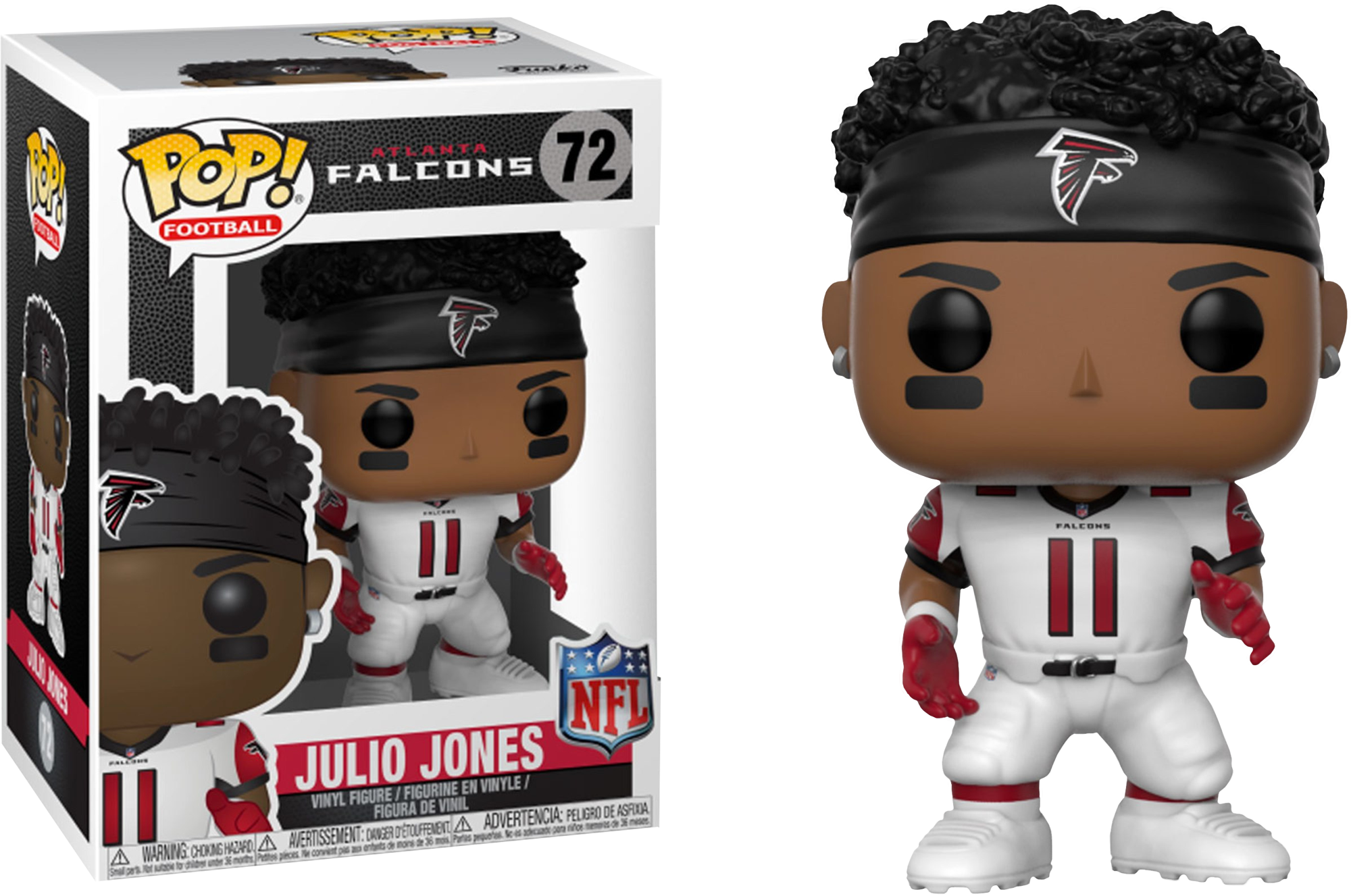 Julio Jones Atlanta Falcons Funko Pop Vinyl Figure - Jerry Rice Funko Pop (2000x1327), Png Download