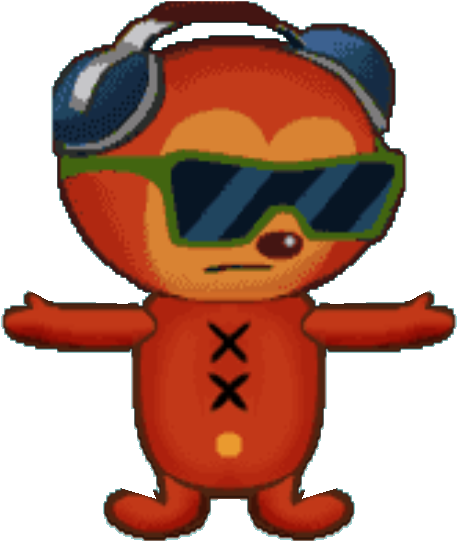 Download Zip Archive - Pj Parappa The Rapper (750x650), Png Download