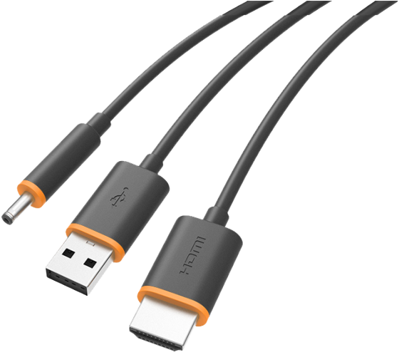 Htc Vive 3 In 1 Cable (700x560), Png Download