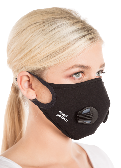 Anti Pollution Mask - Med Patent Maska Antysmogowa (515x712), Png Download
