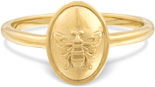 Estimated Traditional Retail - Mejuri Honey Ring (650x650), Png Download