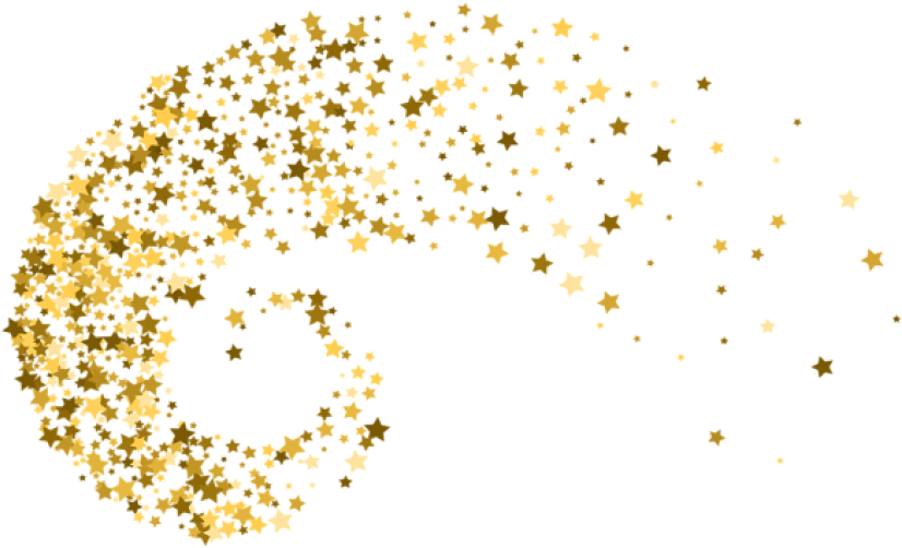 Free Png Download Stars Decoration Png Clipart Png - Stars Decoration Png (850x525), Png Download