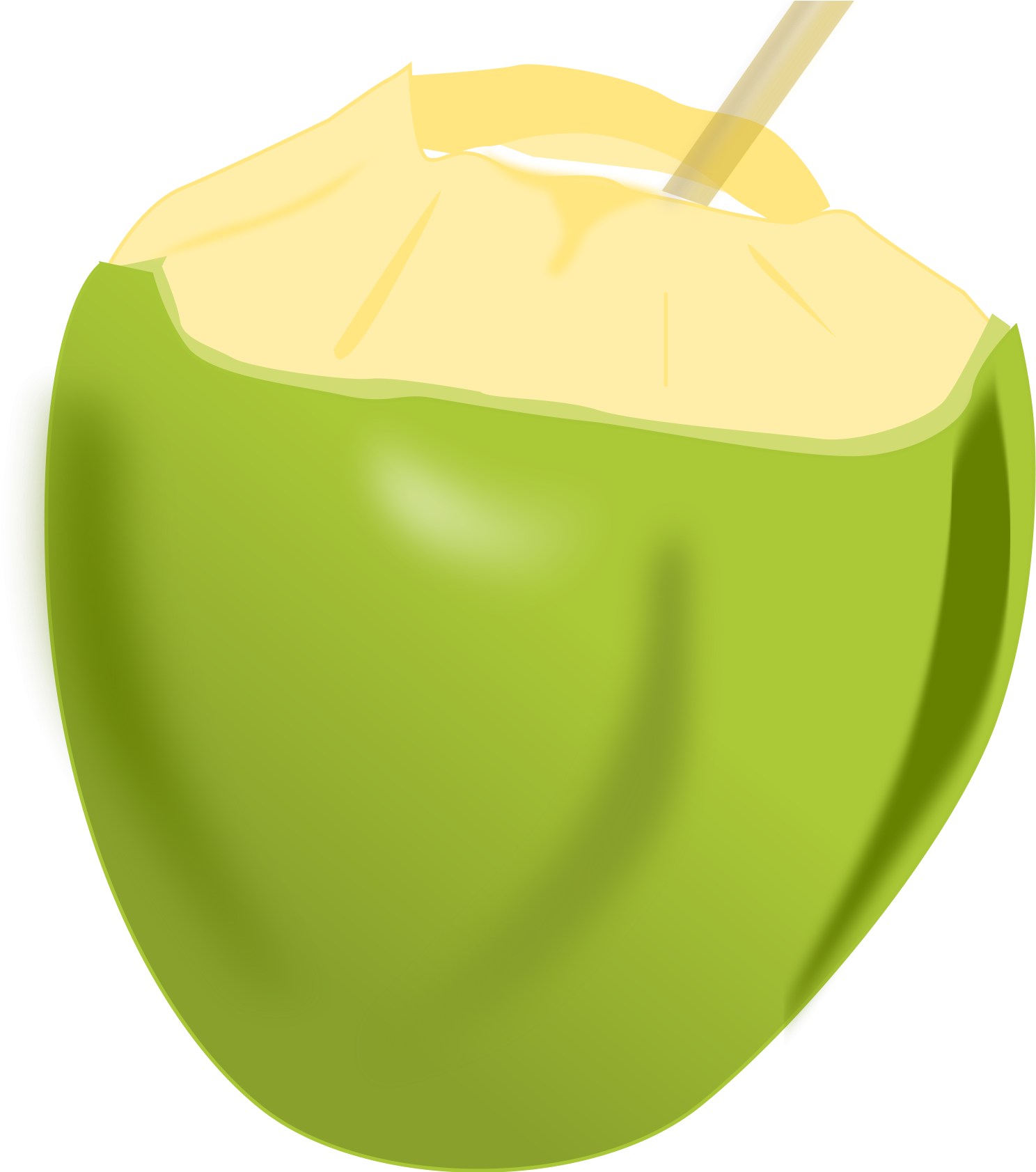Coconut Lovers Mag - Coconut Clip Art (1682x1682), Png Download