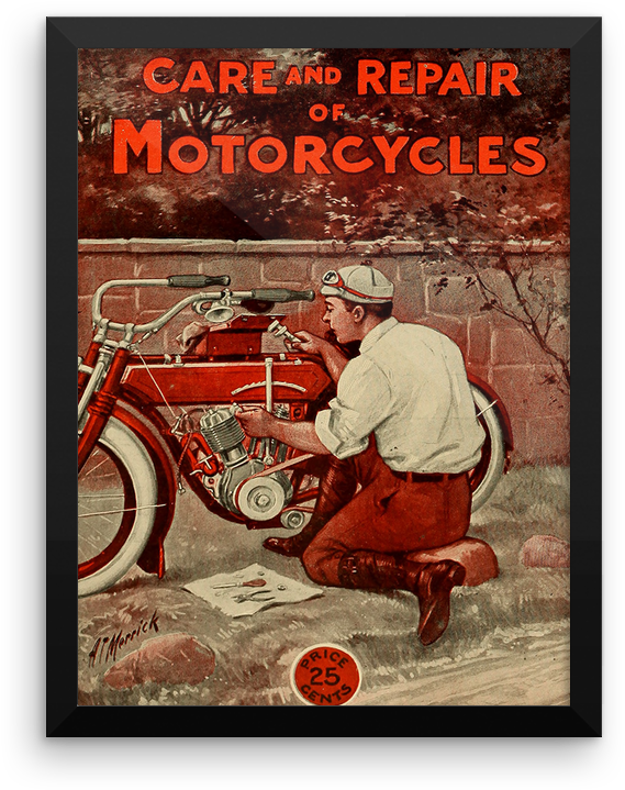Bike Repair Poster - Poster (1000x1000), Png Download