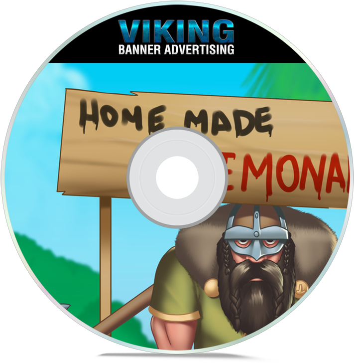Vikingbanneradvertising - Cd (876x876), Png Download
