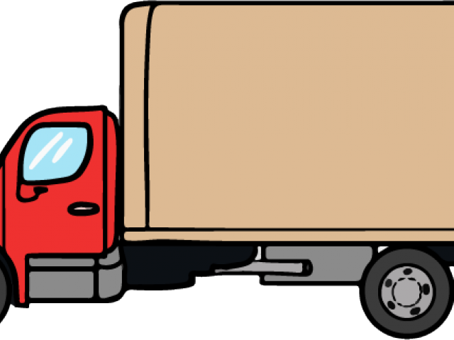 Delivery Truck Clipart - Transparent Truck Clipart (640x480), Png Download