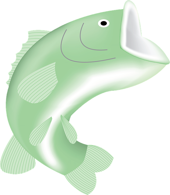 Home - - - Articles - Bank Tips - Tackle Organization - Big Mouth Cartoon Fish (557x640), Png Download