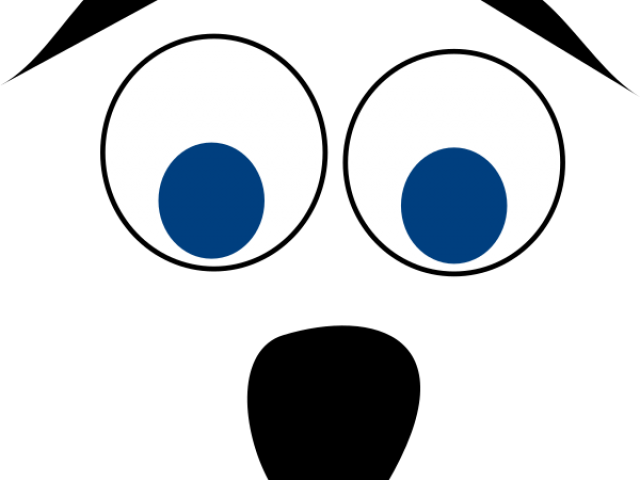 Blue Eyes Clipart Surprised Eye - Circle (640x480), Png Download
