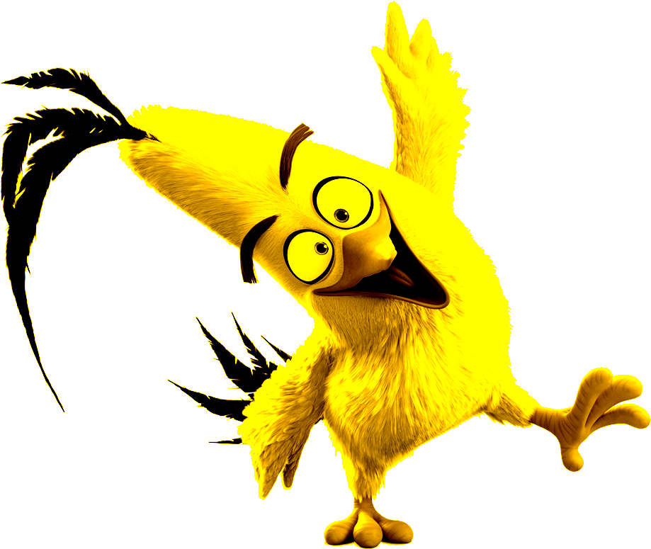 Chuck - Angry Birds Movie Characters (960x960), Png Download