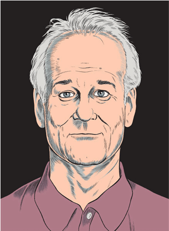 Dc7 - Daniel Clowes Bill Murray (705x456), Png Download