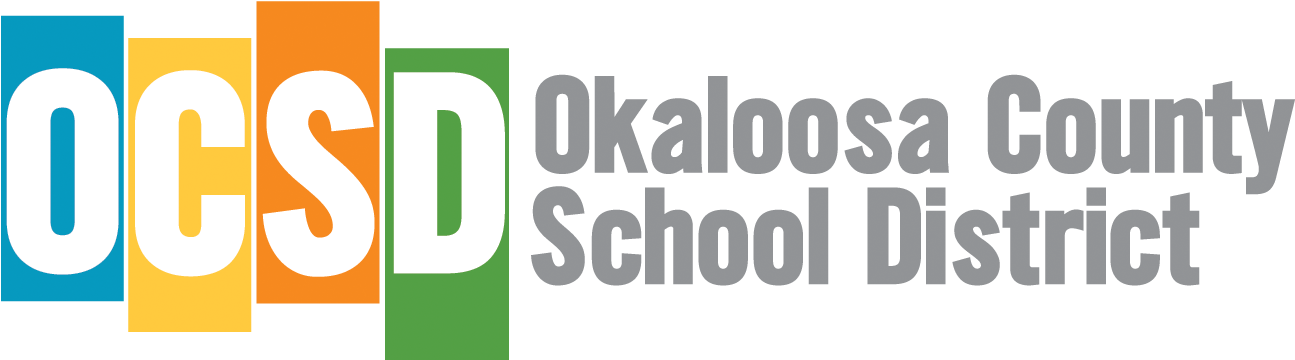 Home - Okaloosa County Schools Logo (1332x388), Png Download