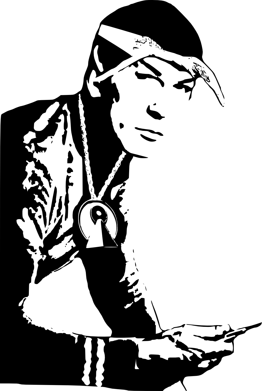 Stenciltemplates - Star Trek Stencil Png (1053x1573), Png Download