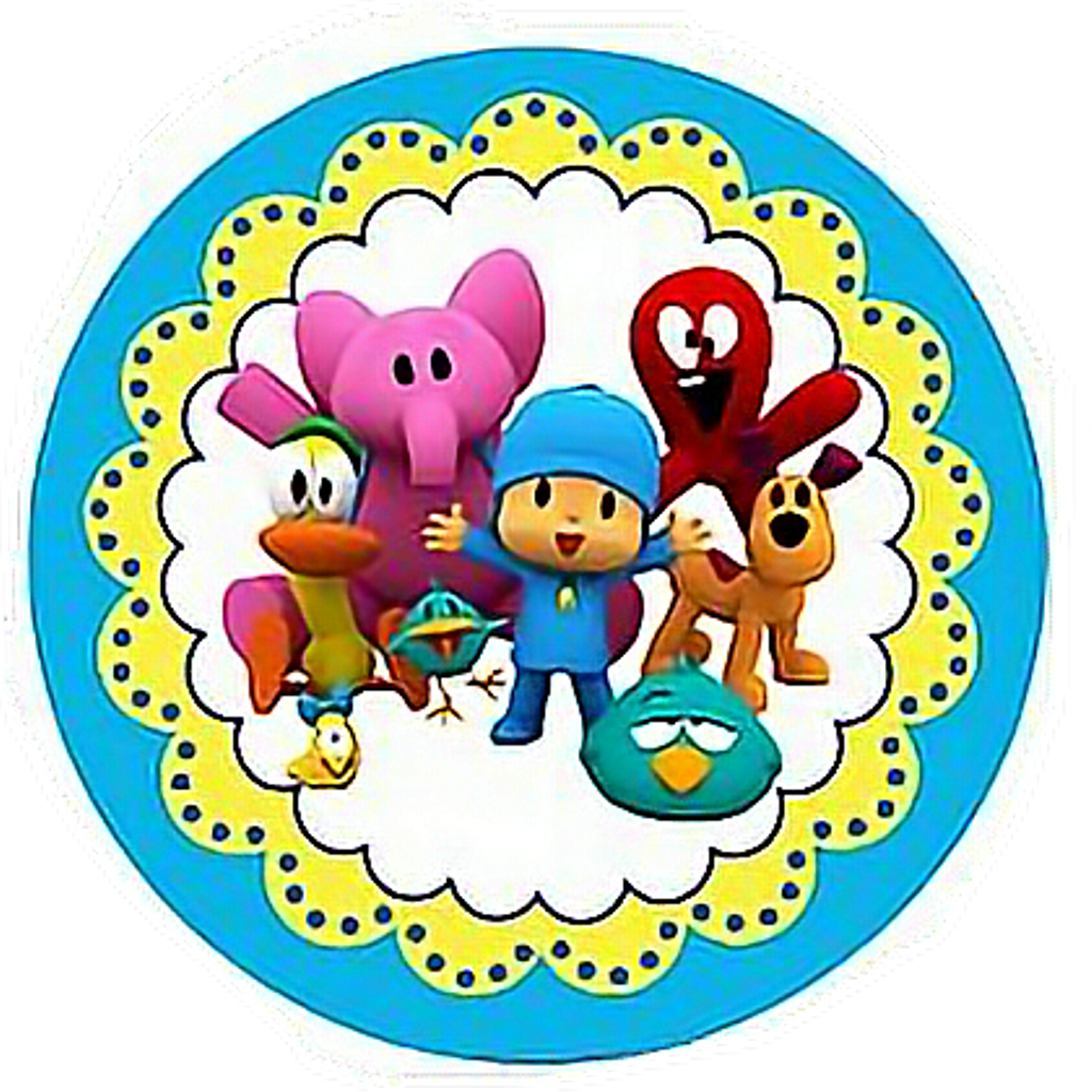 Pocoyo Sticker - Pocoyo Dvds (1024x1024), Png Download