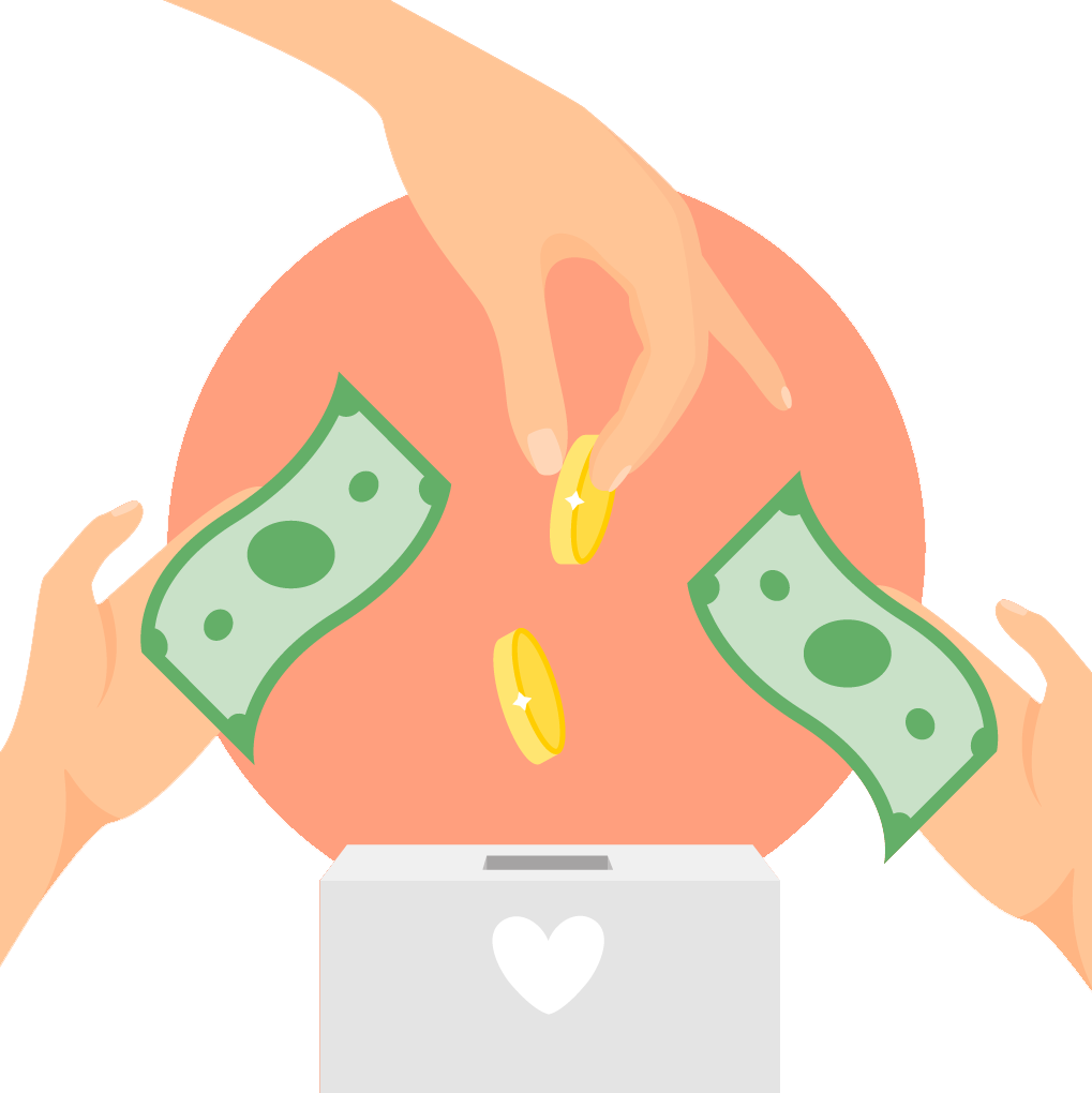 Kisspng Donation Charitable Organization Fundraising - Cartoon Donation Png (1019x1020), Png Download