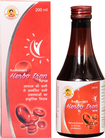 Aadhavan Herbo Iron Syrup - Iron Syrup (640x480), Png Download