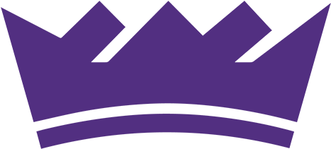 Sac Kings Crown Logo (500x666), Png Download