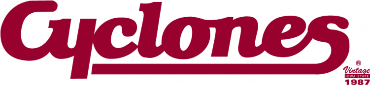 Iowa State Cyclones Iron On Stickers And Peel-off Decals - Graphic Design (750x930), Png Download