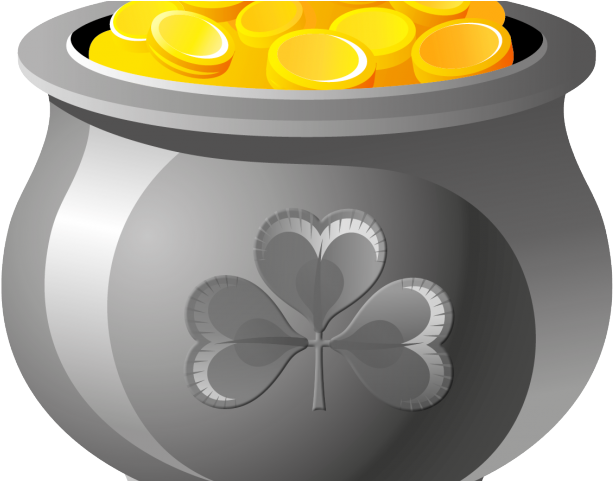 Saint Patricks Day Clipart Small - Pots Of Gold Clipart (640x480), Png Download