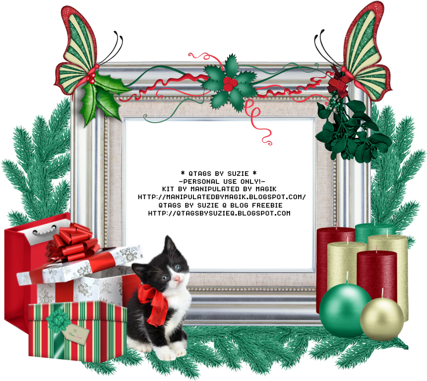 Clip Black And White Library Beautiful Christmas Background - Merry Xmas Dear Friend (874x772), Png Download