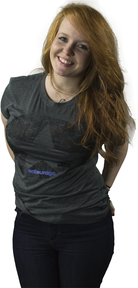 Entourage - Girl (508x1000), Png Download