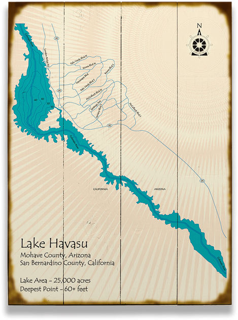 Map Of Lake George (730x730), Png Download