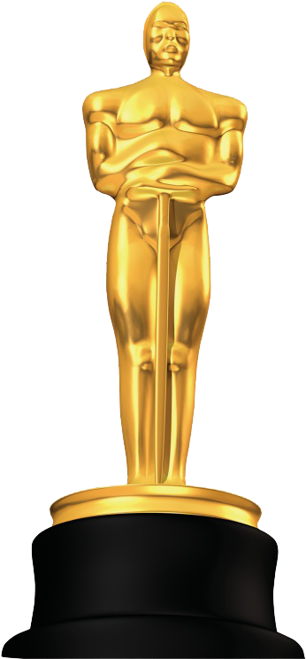Academy Awards Trophy Oscars - Premio Oscar Png (760x826), Png Download