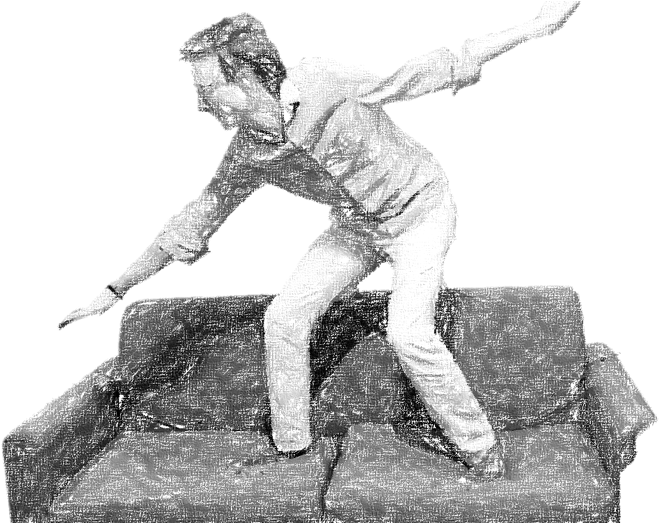 Graphic By Oscar Emilio Bueso Asfura - Statue (940x522), Png Download