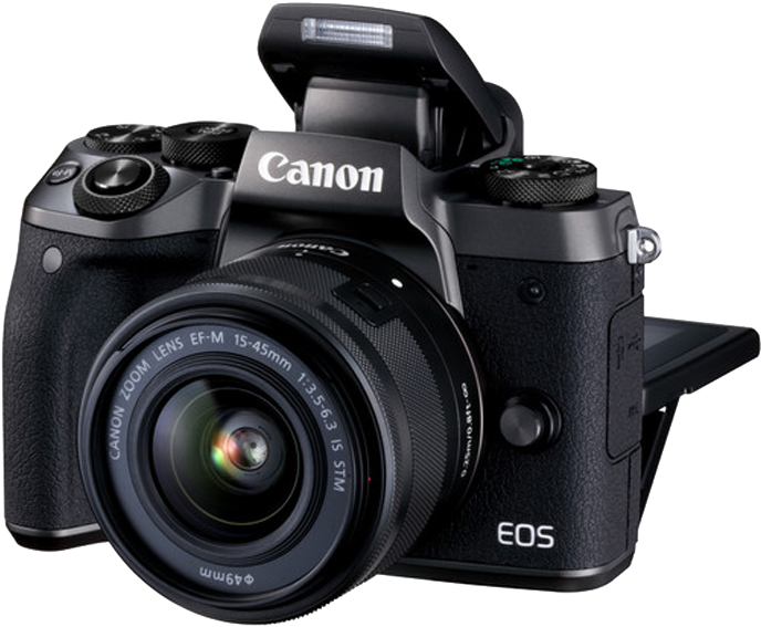 Canon Eos M5 - Canon Eos M5 - Digital Camera - Mirrorless (800x600), Png Download