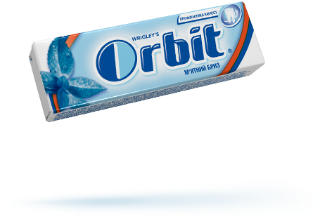 Chewing Gum Png Image - Orbit Chewing Gum Png (454x378), Png Download