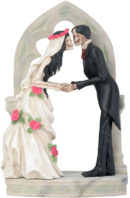 Summit Wedding Couple Kiss Figurine (600x900), Png Download
