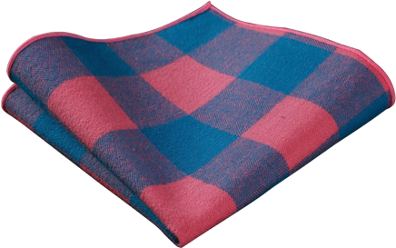 Blue Bubble Gum - Tartan (457x613), Png Download