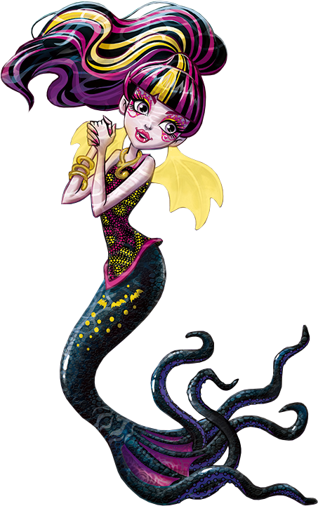 Great Scarrier Reef - Mattel Brands A Divisio Monster High Great Scarrier (463x740), Png Download