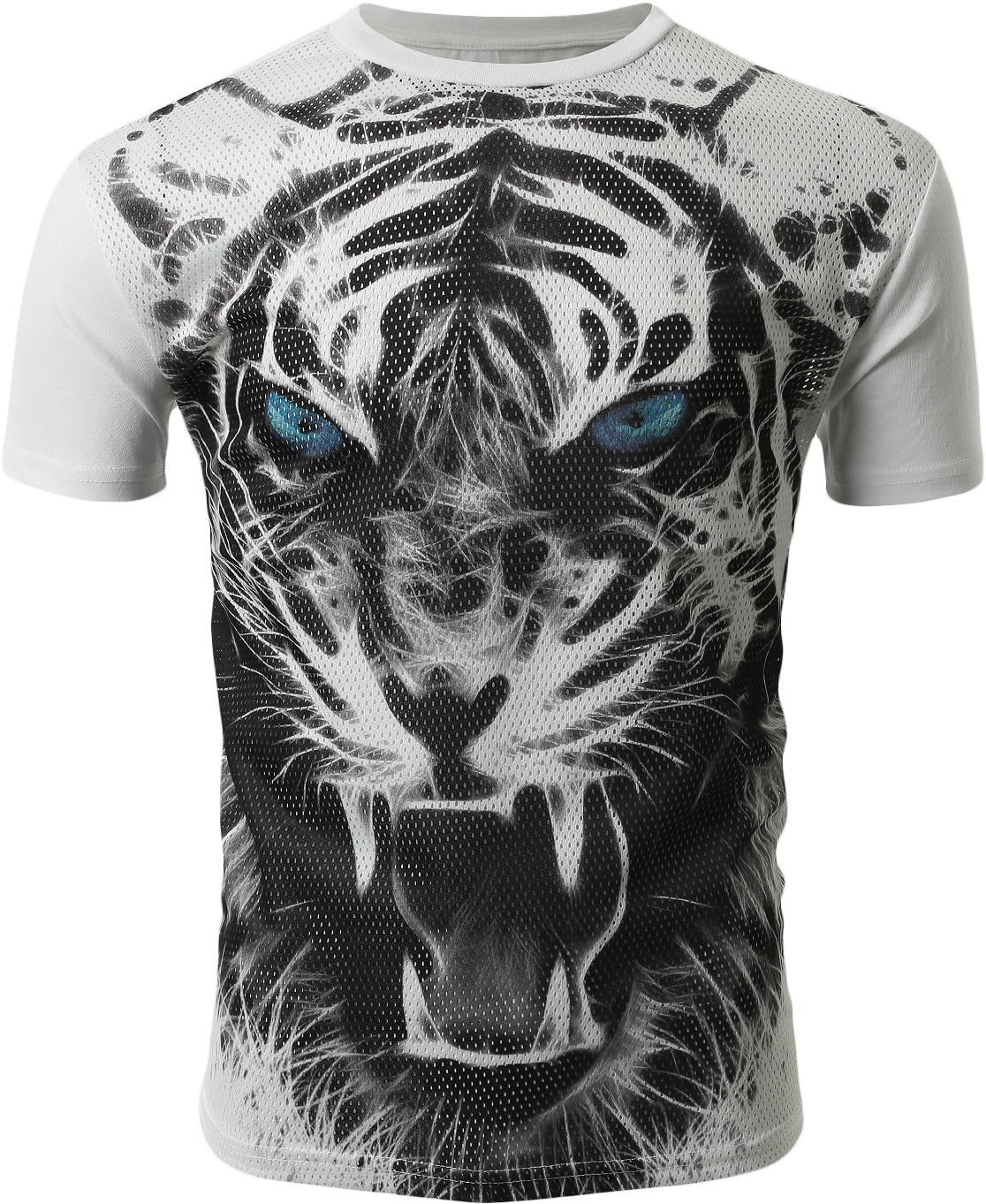 Smithjay Mens Hipster Hip Hop Growling Black &amp - Zippo Lighter: Colorful Tiger - Black Matte 77760 (1154x1500), Png Download