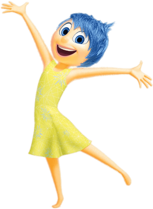 At The Movies - Inside Out Joy Png (840x900), Png Download