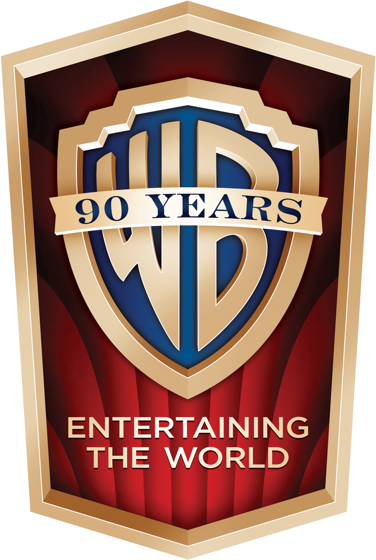 The - Warner Bros 90 Years Logo (832x1205), Png Download