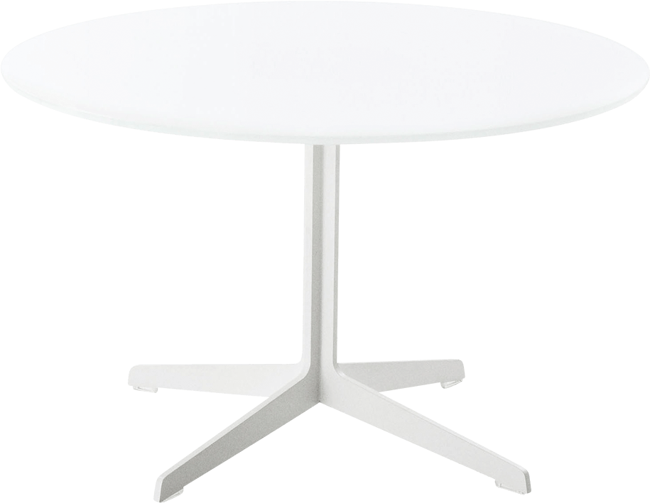 Space™ - Fritz Hansen - Space Lounge Table - Black/glass (1600x1840), Png Download