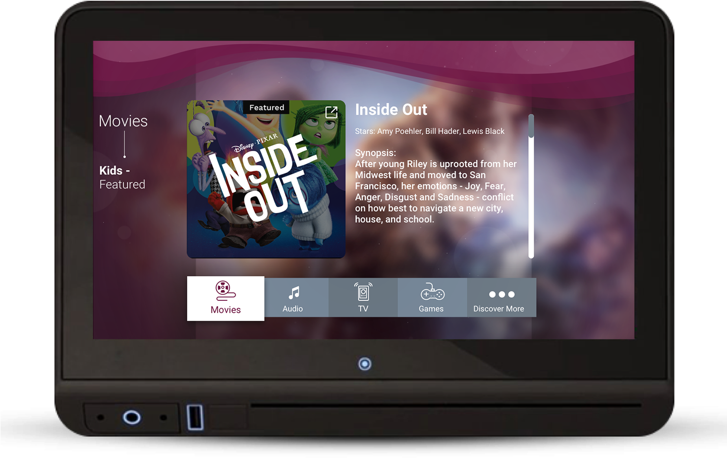 Movies Kids Featured Insitu - Inside Out & Big Hero 6 3d Blue Ray Dvd - English (1440x1080), Png Download