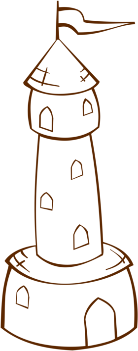 Eiffel Tower Fernsehturm Stuttgart Black And White - Tower Clipart Black And White (750x750), Png Download