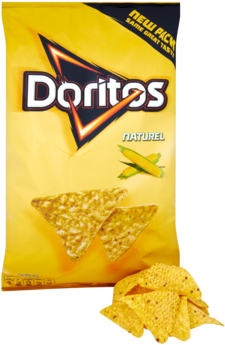 Doritos Naturel - Doritos Corn Chips Nacho Cheese (360x360), Png Download