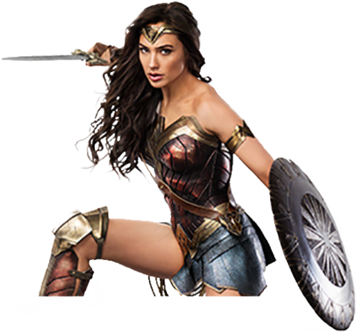Wonder Woman Full Length (514x480), Png Download
