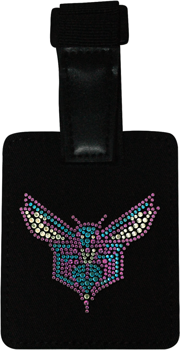 Charlotte Hornets Rhinestone Luggage Tag - Houston (800x1200), Png Download