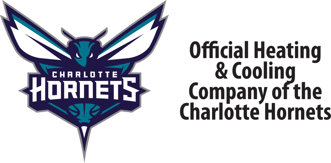 Welcome To American Air Heating & Cooling Inc - Charlotte Hornets Logo (1101x542), Png Download