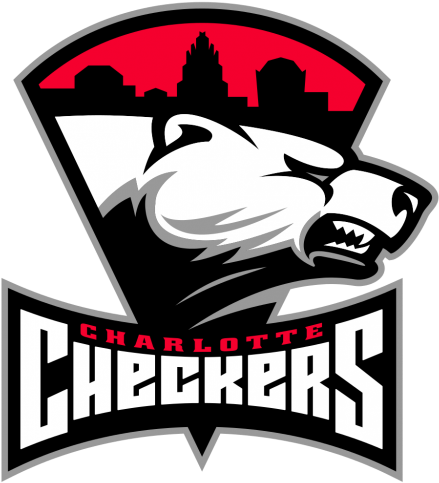 Charlotte Hornets Charlotte Checkers - Charlotte Checkers Logo Png (460x500), Png Download