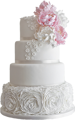 White Wedding Cake Png Images Png Images - Wedding Cake Transparent Background (400x400), Png Download