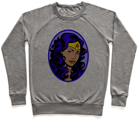 Gina Torres For Wonder Woman Pullover - Have The Power Of God And Anime (484x484), Png Download