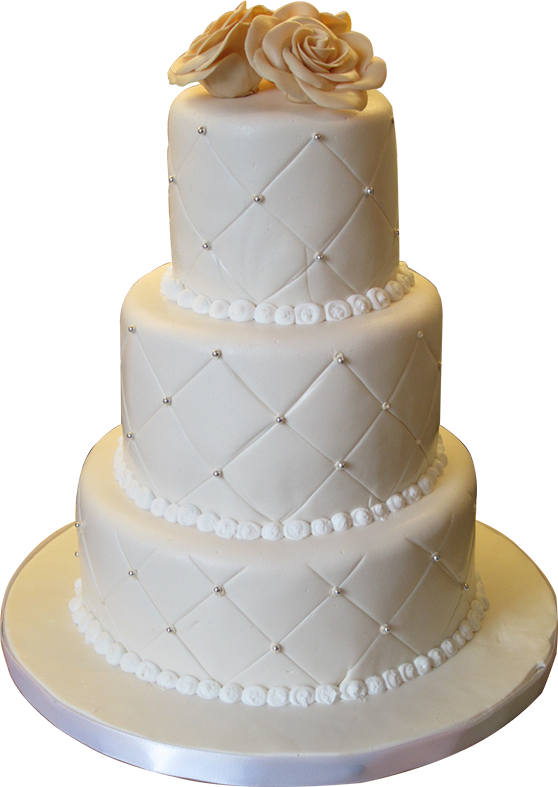 Wedding Cake Png - 3 Layers Wedding Cakes (558x787), Png Download