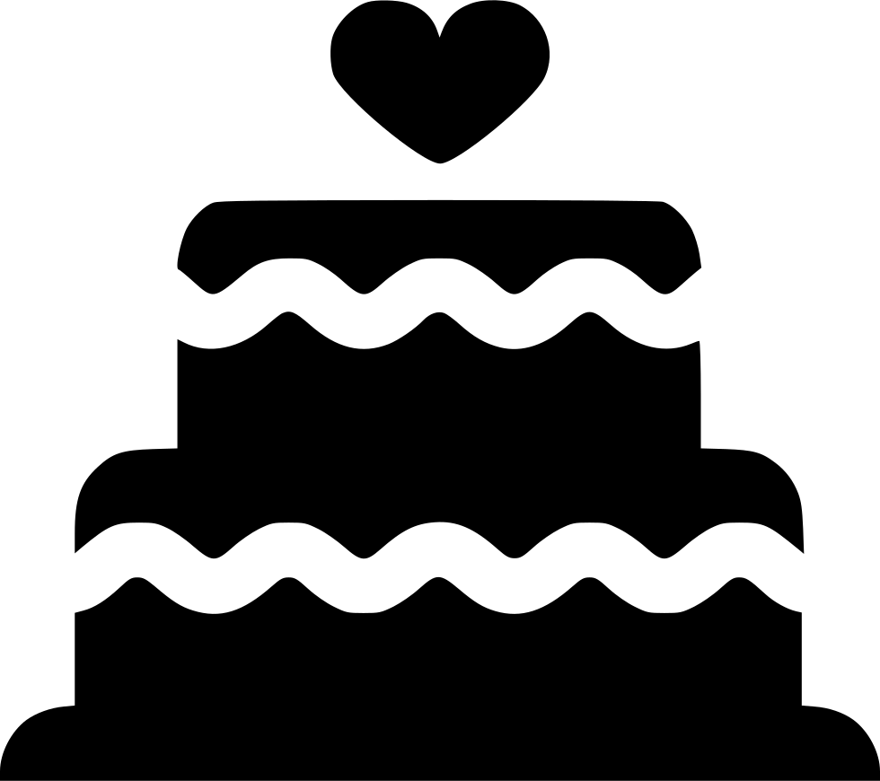 Wedding Cake - - Wedding Cake Icon (980x870), Png Download