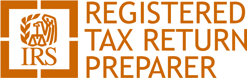 Irs Resgistered Tax Preparer Logo 2x - Registered Tax Return Preparer (809x261), Png Download