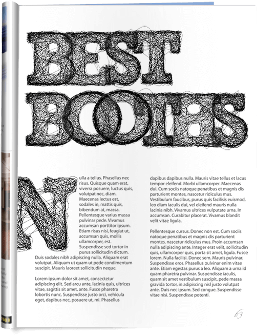 Pen Line Graphic Font - Graphics (595x674), Png Download
