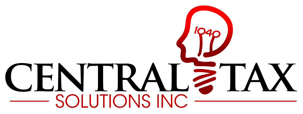 Central Tax Solutions Inc - Tax (1184x448), Png Download